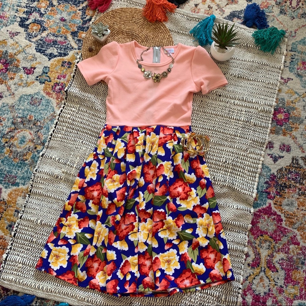 LuLaRoe Amelia Dress XS 2-4